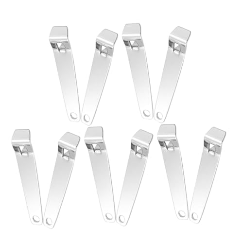 DIKACA 10 piezas Abridor de de Acero Inoxidable Abridor y Seguro para Botellas de Solución Oral Herramienta Duradera para Abrir Envases Cocina