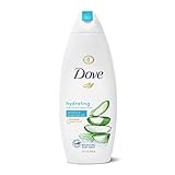 Dove Hydrating Body Wash Refreshes & Invigorates Skin Aloe & Birch Water Scent Effectively Washes Away Bacteria While Nourishing Your Skin 22 oz