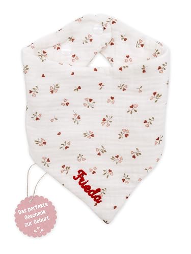 wunderwunsch Baby Halstuch, Babygeschenk, Geschenk zur Geburt,...