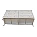 International Concepts Dresser with 6 Drawers, Unfinished