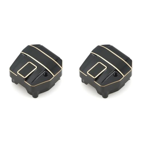 Couvercle différentiel en laiton pour Axial SCX10 III CJ7 1/10 RC