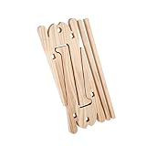 Mikinona Holz Laptopständer Ergonomischer Computerhalter Verstellbarer Schreibtisch Riser für...