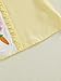 Easter Little Girls Dress Fashionable Rabbit Carrot Embroidery Short Sleeve Doll Collar Summer Dress (Yellow, 12-18 Months)