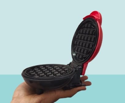 Mini Waffle Maker 3-in-1 – Non-Stick 4 Inch Waffle Iron for Breakfast, Sandwich, Pan Cakes & Snacks – 350W Kitchen Appliance – Easy to Clean-image-38