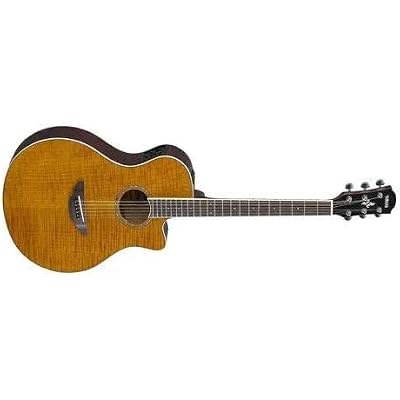 Yamaha APX600FM Flame Maple Amber Acoustic-Electric Guitar