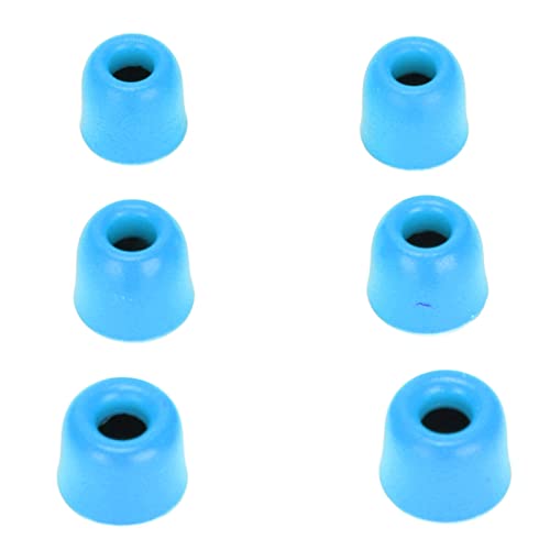 FAUOSWUK Embouts de Rechange en Mousse à Mémoire de Forme pour écouteurs de 4,3 Mm à 6,0 Mm (Bleue) – vue 8