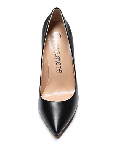 Image of Castamere Womens High Heels Pointed-Toe Slip-on Stilettos Pumps 4Inch Heel Shoes