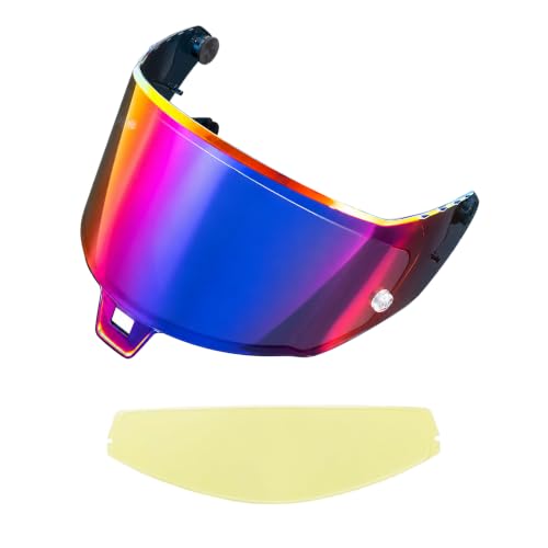 Kairvexora Supertech R10�ER7 Gen 2.1-R�p �w�����b�g�V�[���h �X���[�N-Anti Fog Film+Rainbow [���s�A���i]