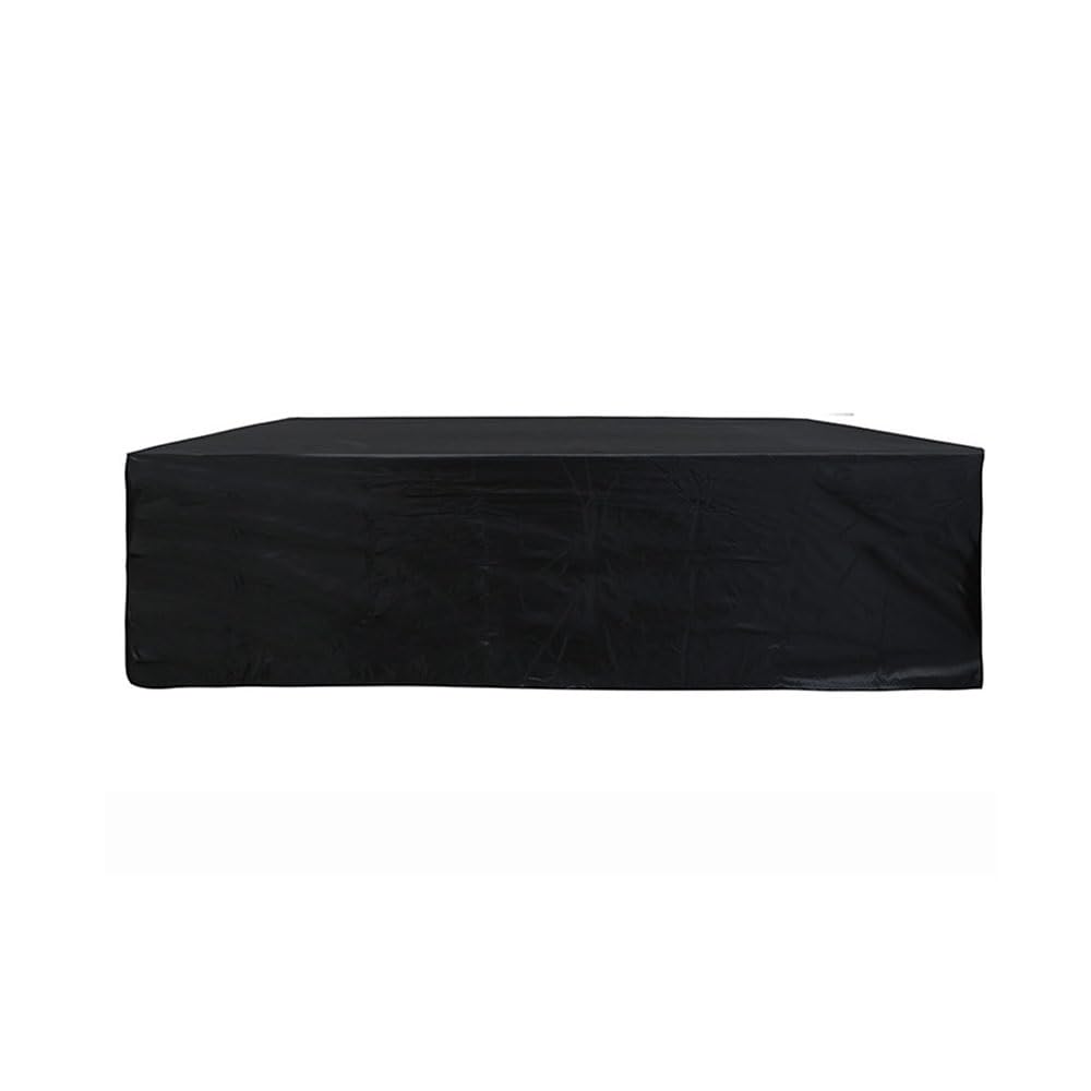 WJJKJH Custom Size Outdoor Furniture Cover, 420D Oxford Fabric, Waterproof Windproof Protector for Patio, Sofa, Dining Table, Rattan Furniture(270x180x89cm)