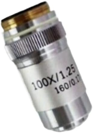1PC 100X biological microscope objective 195 achromatic objective lens