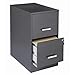 Lorell SOHO 22" 2-Drawer File Cabinet LLR16871