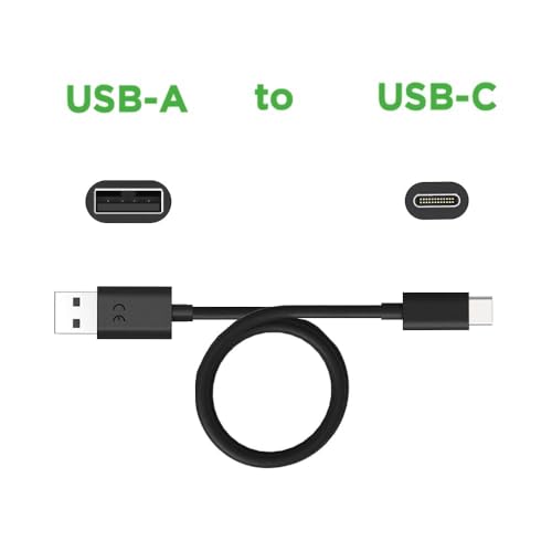 Image of Original TurboPower USB-A 3.0 to USB-C Data /Charging Cable [3.3ft Cable] for Motorola Edge 60 Fusion /Edge 50 Fusion /Edge 50 Ultra /G45 /G54 /G64 /E40 (3+3 Month Warranty) (Moto-A-to-C-CBLE)