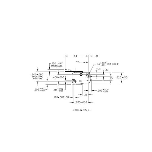 Micro-interrupteur V3L-3296 fin de course pour éviter les pannes de moteur - 4