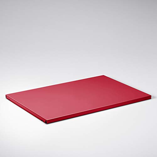 SWISSMOBILIA Metal Divisor Estante Elemento para USM Haller Rojo rubí, Dimensión del sistema: 500x350