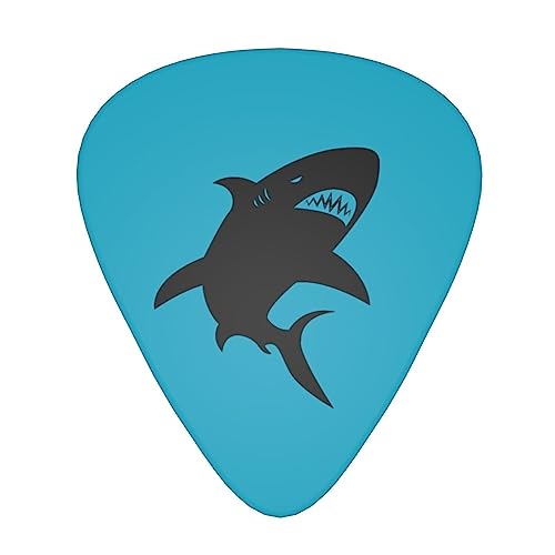 Black Fish Lot de 12 médiators tendance et durables dans une boîte pour ukulélé guitare électrique basse - Les Beatles, Paul McCartney, John Lennon, RIngo Starr, George Harrison Black Fish Lot de 12 médiators tendance et durables dans une boîte pour ukulélé guitare électrique basse