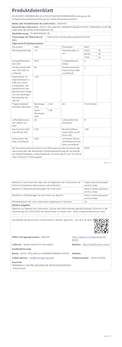 Daewoo TD-BR7GP0WD0-DE Wäschetrockner, 7kg, D, 15 Trockenprogramme inkl. 20-Minuten-Schnelltrockenprogramm, Weiß