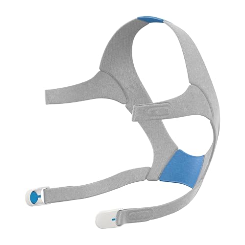 Resmed AirFit/AirTouch N20 Headgear - Replacement CPAP Headgear - Frame System & Nasal Cushion Not Included - Premium CPAP Accessories - Small Blue