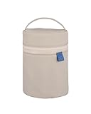 象印 スープジャーポーチ Sサイズ(250〜400ml用) 【持ち運びに便利】 保温力UP カトラリーポケット付き 本体丸洗いOK お弁当ポーチ エクリュベージュ SW-PC01-CM