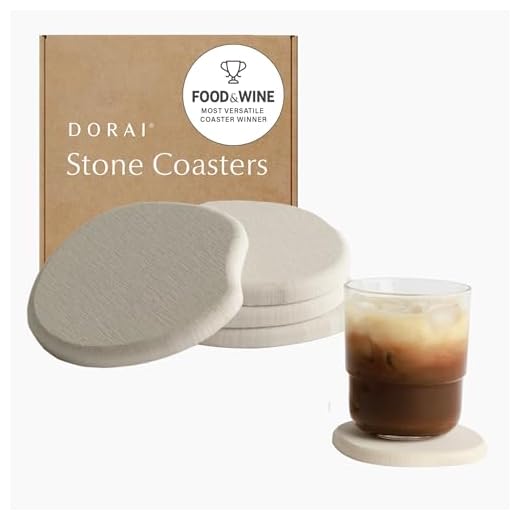 Dorai Home Stone Coaster Set - 4 Pieces
