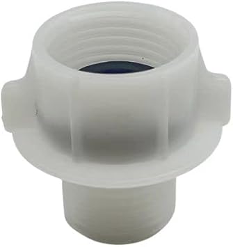 7/8 Inch Female Pipe Adapter to 1/2 Male, Has Built in Screen for Straining, for Water & Air Pipe.