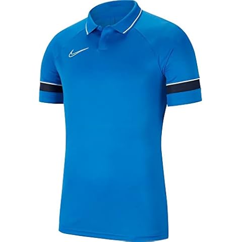 NIKE Men's Academy 21 Polo Shirt in Royal Blue Cover