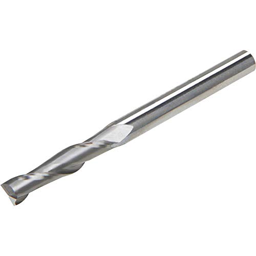 Image of Steelex D2707 Long Solid Carbide End Mill, 1 /4-Inch by 2 Flutes