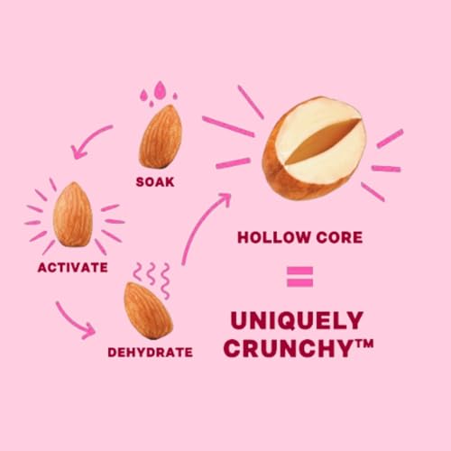 Image of Daily Crunch Sprouted Cashews and Dehydrated nuts for a Unique Crunch, Keto Friendly, Non-GMO Zero Seed Oils, Gluten Free 4oz (2 Pack, Sweet + Spicy Sichuan Cashews)