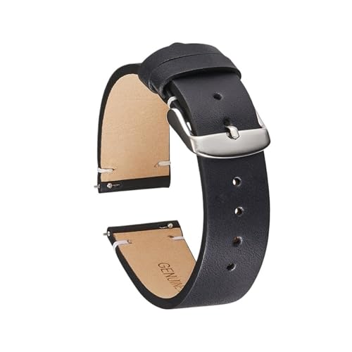 [AHDJHLQOR] Handmade Watch Band Soft Thin 18mm 20mm 22mm Genuine Leather Calfskin Strap Quick Release Straps Bracelet Retro Wris