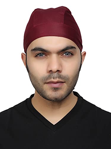 BISMAADH Ultimate High Performance Polyester Evaporate Beanie Cooling Running Doorag Chemo Helmet Liner Pirate Skull Headwrap Cap 3