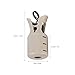 POENVFPO 6Pcs Squid Jigs Baits Protector, Squid Jigs Hook Cover Case Fishing Tool with Carabiner for Sea Lake River (White)