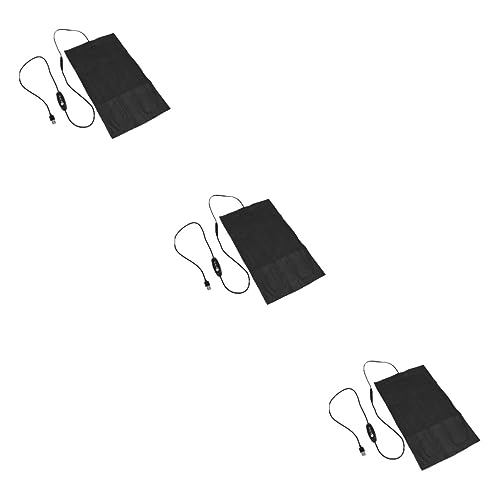 NOLITOY 3pcs USB Pet Heater Pad Pet Heating Tool Heat Mats Adjustable Temperature Heated Dog Pad USB Heated Dog Bed Accesories Dog Pads Fiber Heating Material