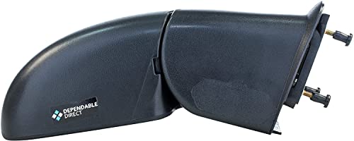 Passenger Side Non-Heated Manual Operated Mirror For Cadillac Escalade Chevy Silverado Suburban Hd Tahoe Gmc Sierra Yukon Xl 1500 2500 3500 1999-2007 - Parts Link #: Gm1321230 #TOP3