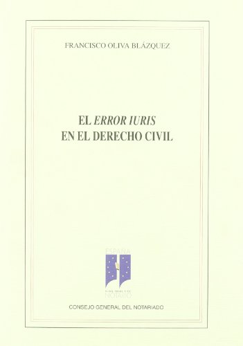 El error iuris en el derecho civil