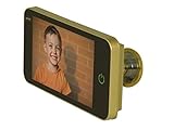DESCRIPCIÓN: Mirilla digital con pantalla LCD 4" TFT. Ángulo de visión: 160°. Resolución: 800 x 480 píxeles. Sensor CMOS de 2 megapíxeles. Espesor de la puerta: 40-70 mm.Agujero mirilla: 14-28 mm. Energía: 3 pilas AAA (incluidas). Memoria: 1 GB (100 fotos aproximadamente). Fácil de instalar y no daña la superficie, su gran ángulo de visión permite identificar a una o varias personas al otro lado de la puerta.
