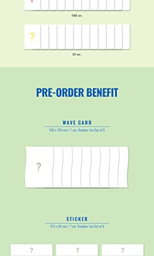 Dreamus Cravity New Wave 4Th Mini Album Dust Jacket+Folding Poster On Pack+Photobook+Photocard+Unit Photocard+Wave Card+Sticker+Tracking (Set(Come+Find+Us)) #TOP4
