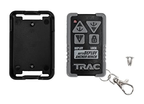 Trac Outdoors Deckboat 40 Autodeploy-G3 Electric Anchor Winch - Anchors Up To 40 Lb. - Includes 100-Feet Of Pre-Wound Anchor Rope With Use (69005), Gray #TOP6