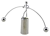 WQQLQX Statue Newtons Cradle Balance Ball Tumbler Skulptur Statue Schreibtisch Spielzeug Metall Mann Figur Dekoration Zubehör Handbild Dekoration Geschenk Skulpturen