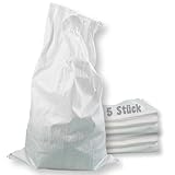 Gewebesäcke Schuttsäcke Müllsack Schwergutsäcke Bauschutt Gewebe Schwerlast Sack (5 Stück)