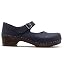 Navy Nubuck (Dark Brown Base)
