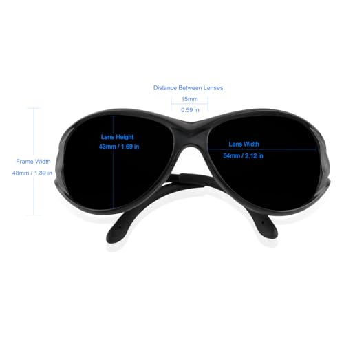 ABSORBER Red Light Therapy Glasses,IPL Laser Safety Goggles 200-2000nm, Eye Protection for Red Light Therapy and Tanning Goggles by ABSORBER - Image 4