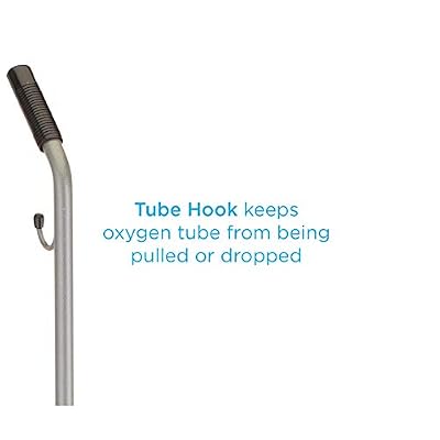 Nova Rolling Oxygen Tank Carrier Cart, Chrome