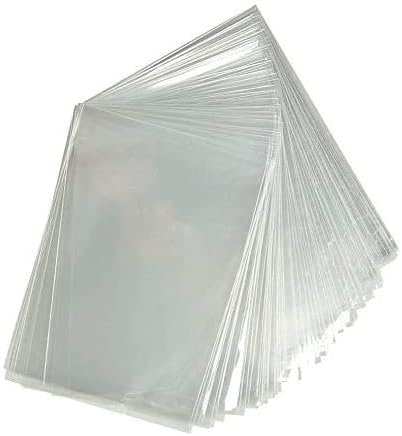 Acryls UK Ltd Pack of 250 - C6 Cellophane Greeting Card Display Bags for A6 Cards - 120mm x 160mm - 30mm Seal - 30 Microns - Crystal Clear & Good Thickness