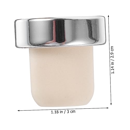 COLLBATH 12 Peças De Cortiça Alumina Tampa De Garrafa De Vedação De Polímero Rolhas De Garrafa Para