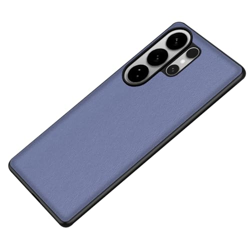 Coque Samsung S26 Plus antichoc orange - Étui mince en cuir végétal flexible