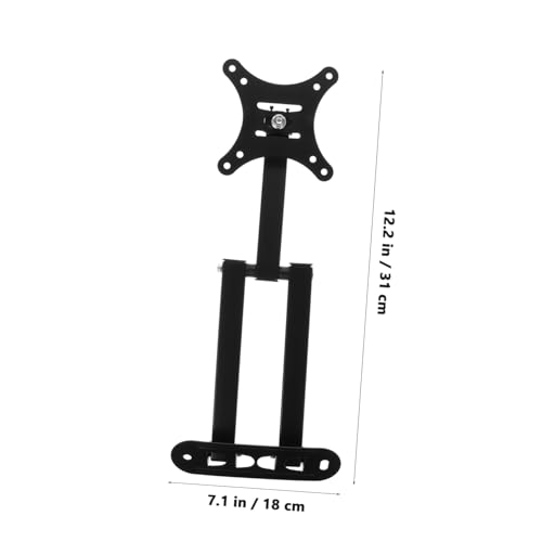 Support mural pour téléviseur bras articulé pivotant extensible écran LCD - 2