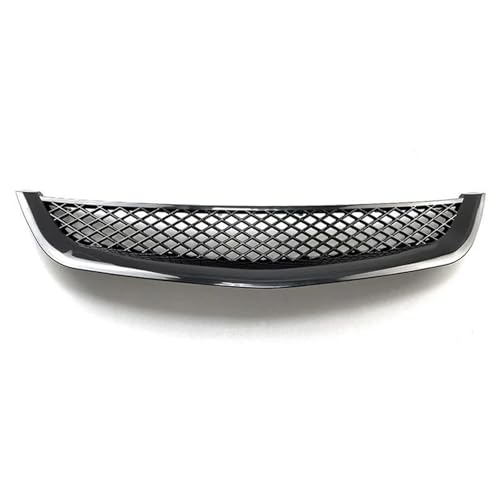 Rejilla delantera Civic 2001-2003 negro brillante de 2 puertas para capó motor JDM Type R