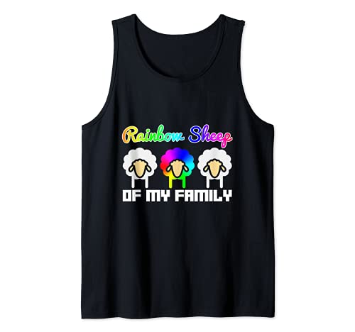 Gay Pride Arcobaleno Familia LGBT Camiseta sin Mangas