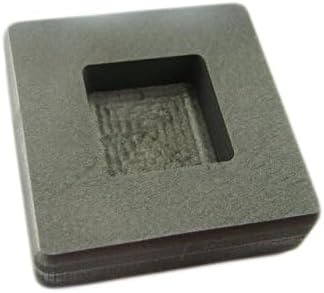 2 oz Square Gold Bar Slab Mold 1 oz Silver Bar High Density Graphite Loaf Copper Made in the USA