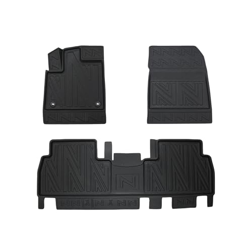 fussmattenprofi.com Tapis de sol pour Peugeot Partner Tepee 2008-2018 – Tapis de sol sur mesure en caoutchouc toutes saisons avec aspect fibre de carbone,...