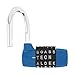 HOJLKLD Gym Locker Lock 5 Letter Word Lock Safety Padlock Combination Lock for School Gym Locker,Sports Locker,Fence,Toolbox,Case,Hasp Storage (1, Blue)